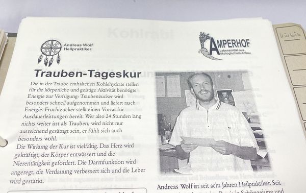 Kundenbrief im Jahr 2000