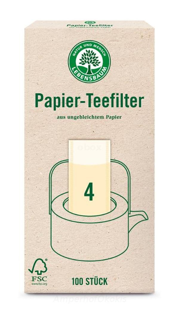 Produktfoto zu Teefilter Größe 4 für Kannen