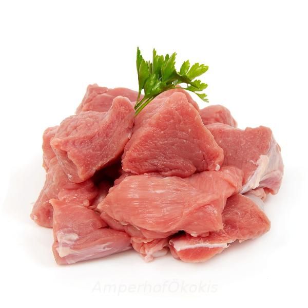 Produktfoto zu Schweinegulasch, geschnitten