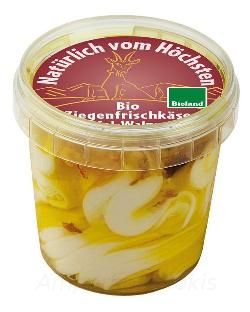 Produktfoto zu Ziegenfrischkäse Apfel Walnuss  145g