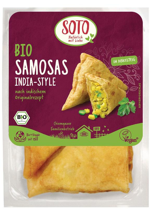 Samosas mit Gemüsefüllung 4St 250g