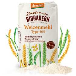 Produktfoto zu Weizenmehl Typ 405 1 kg