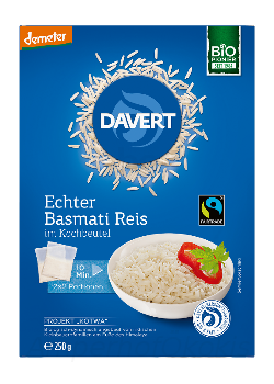 Produktfoto zu Basmati Reis weiß Kochbeutel 250 g