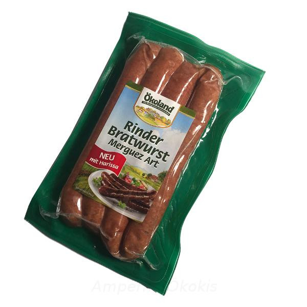 Produktfoto zu Bratwurst,Merguez Art 4 Stück 200g