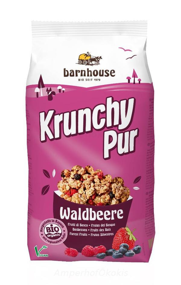 Produktfoto zu Krunchy Waldbeere 750 g