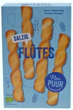 Produktfoto zu Flutes salzig Gebäckstangen 100 g