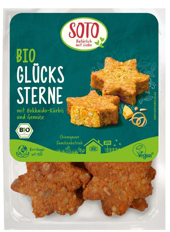 Glücks-Sterne mit Kürbis & Tofu 250g