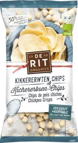 Produktfoto zu Kichererbsenchips Meersalz 75 g