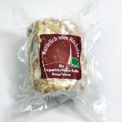 Produktfoto zu Ziegenrolle Honig-Cashew 150g