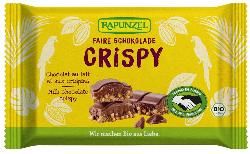 Produktfoto zu Rapunzel Vollmilch Crispy 100 g