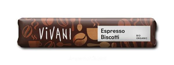 Produktfoto zu Schokoriegel Espresso Biscotti 40g