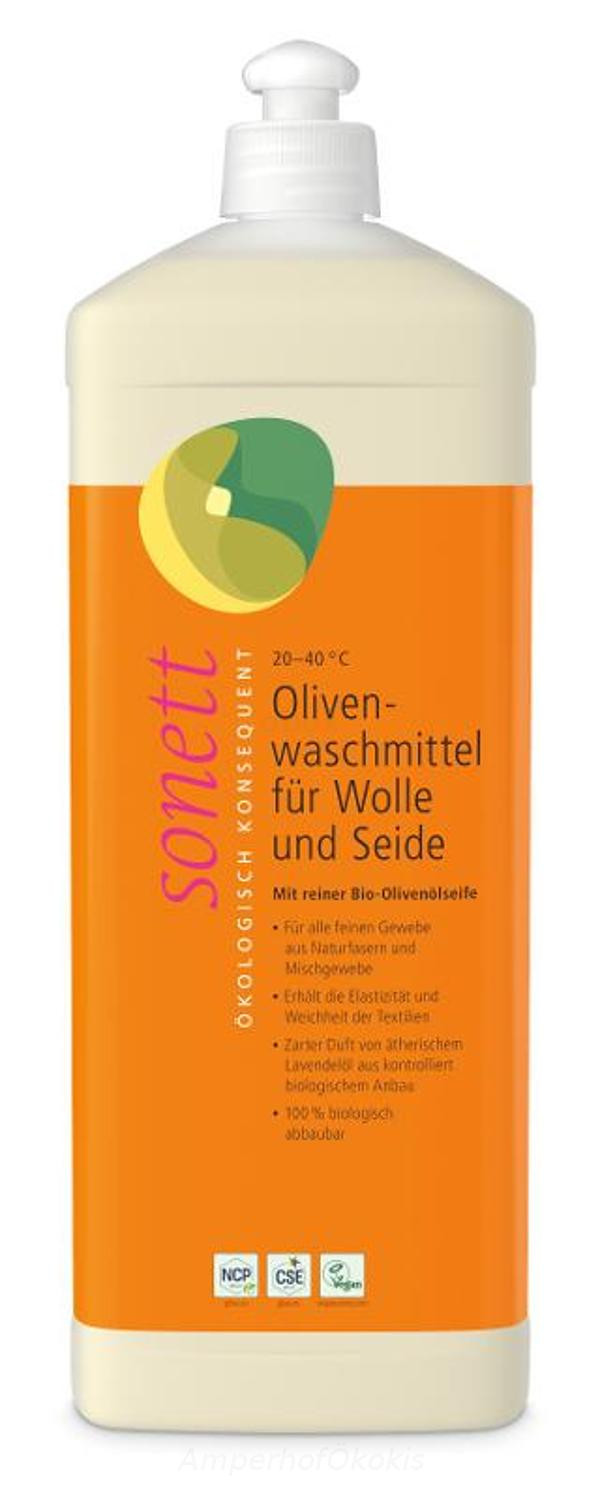 Produktfoto zu Oliven Waschmittel für Wolle & Seide 1 l