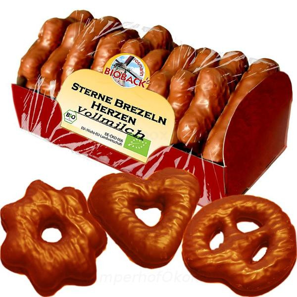 Produktfoto zu Lebkuchen Brezeln Vollmilch 175 g