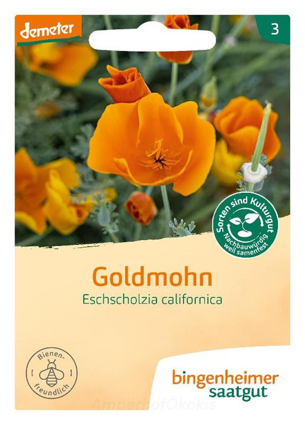 Produktfoto zu Saat: Goldmohn