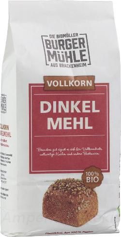 Produktfoto zu Dinkelvollkornmehl 1 kg