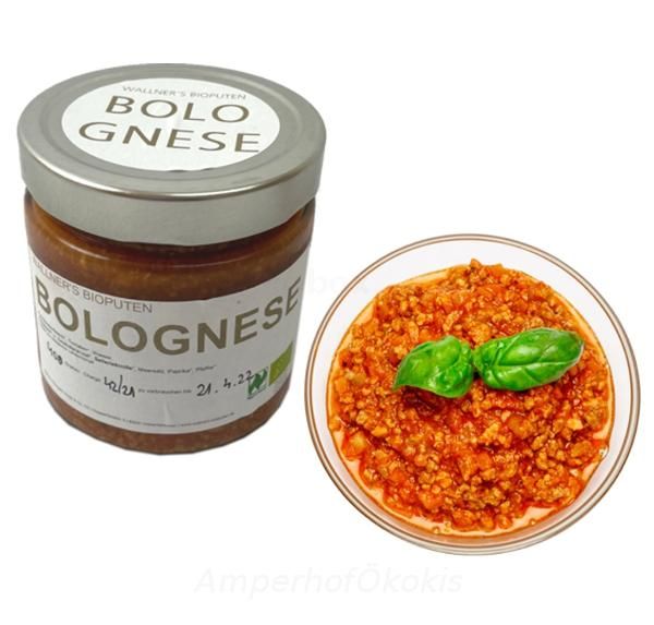 Produktfoto zu Puten-Bolognese im Glas 400ml