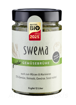 Produktfoto zu SweMa Frische Gemüsebrühe 320 g