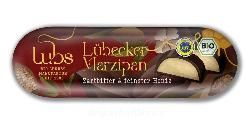 Produktfoto zu Lübecker Honigmarzipanbrot Zartbitter 50 g