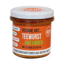 Produktfoto zu Teewurst  aus Linsen vegan 140 g