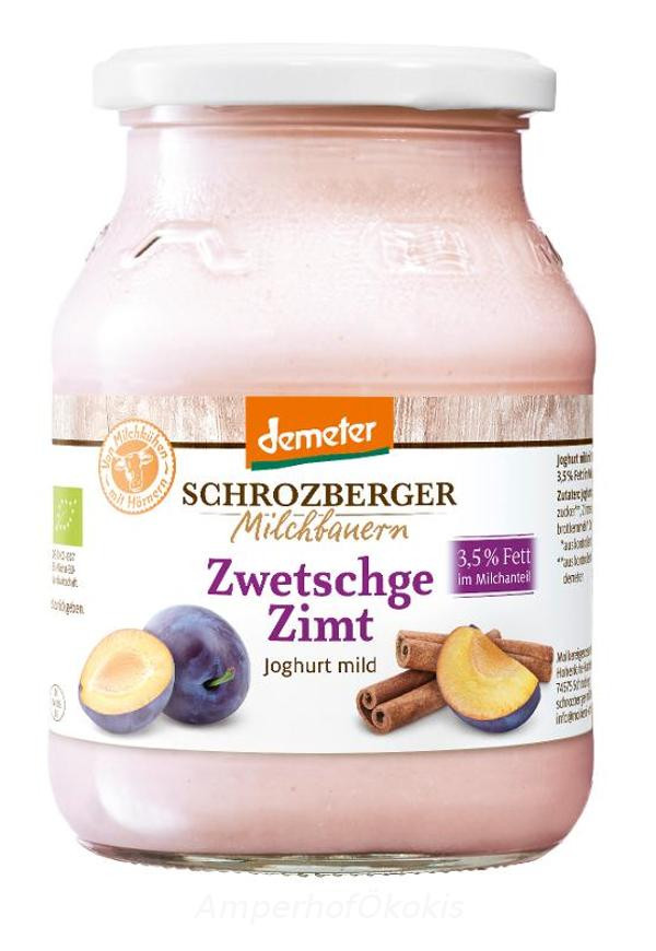 Produktfoto zu Demeter Zwetschge-Zimt 500g Glas