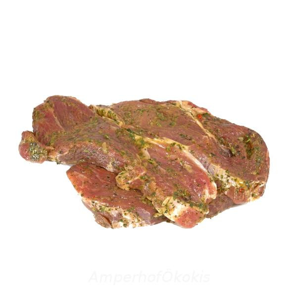 Produktfoto zu Kammsteaks vom Schwein, mariniert 2 Stück, ca. 300g