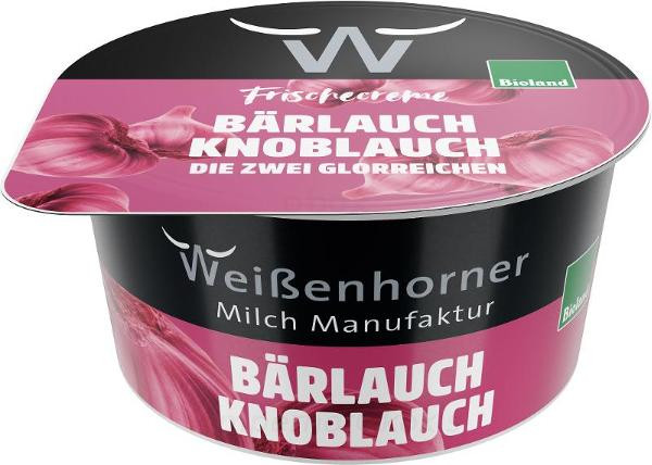 Produktfoto zu Weißenh. Frischecreme Bärlauch_Knoblauch 150g