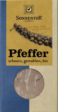 Produktfoto zu Pfeffer schwarz gemahlen 50 g