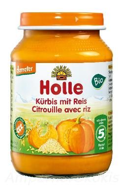 Produktfoto zu Babygläschen Kürbis mit Vollkornreis 190 g