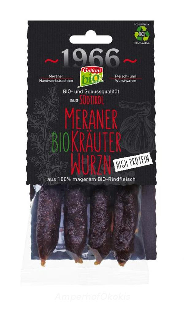 Produktfoto zu Kräuterwurzn 100% Beef 4St 100g