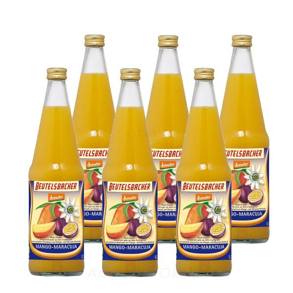 Produktfoto zu Mango Maracuja Fruchtcocktail 6x0,7 l