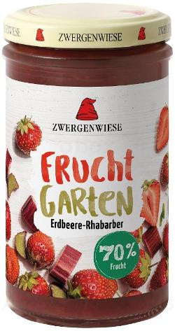 Produktfoto zu Fruchtgarten Erdbeer-Rhabarber 225 g