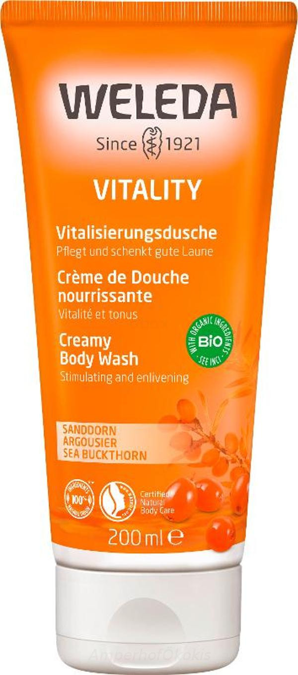 Produktfoto zu Sanddorn Vitalisierungsdusche 200 ml