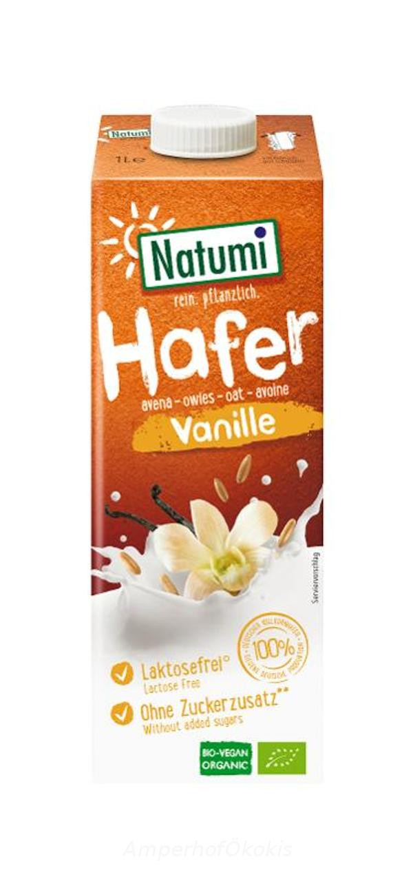 Produktfoto zu Natumi Haferdrink Vanille 1 l