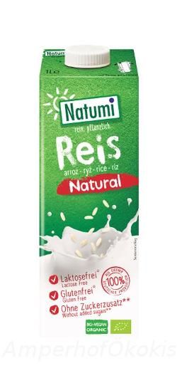 Produktfoto zu Natumi Reisdrink Natur 1 l