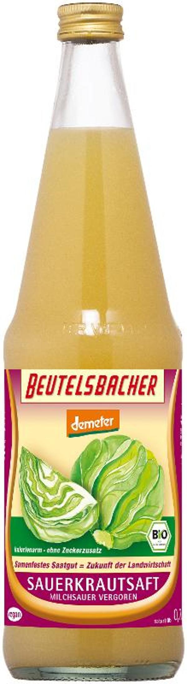 Produktfoto zu Sauerkrautsaft 0,7 l