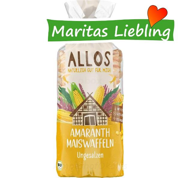 Produktfoto zu Amaranth Maiswaffeln ungesalzen 100 g