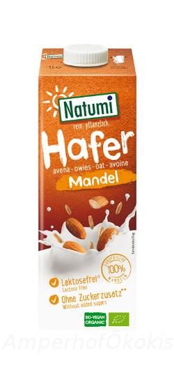 Produktfoto zu Natumi Haferdrink Mandel 1 l