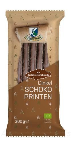 Produktfoto zu Dinkel Schoko Printen 200 g