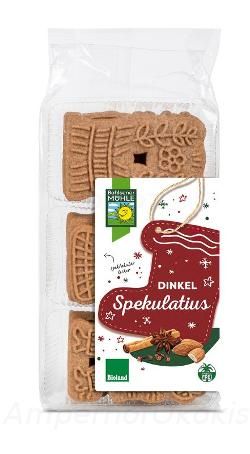 Produktfoto zu Dinkel Spekulatius mit Mandeln 170 g