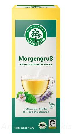 Produktfoto zu Kräutertee Morgengruß, 20 Teebeutel