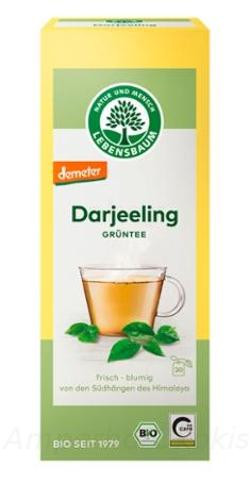 Produktfoto zu Grüntee Darjeeling Ambootia, 20 Teebeutel