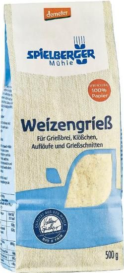 Produktfoto zu Weizengrieß 500 g