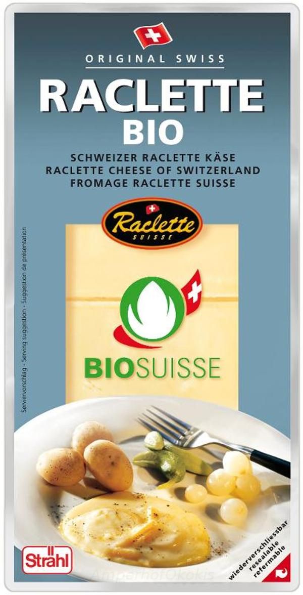 Produktfoto zu Schweizer Raclettekäse in Scheiben 200g