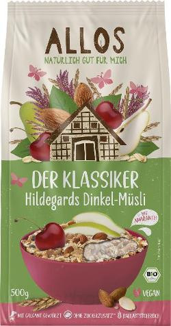 Produktfoto zu Hildegards Dinkel Müsli 500 g