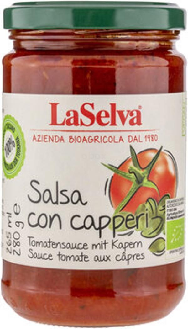 Produktfoto zu Tomatensauce mit Kapern 280 g