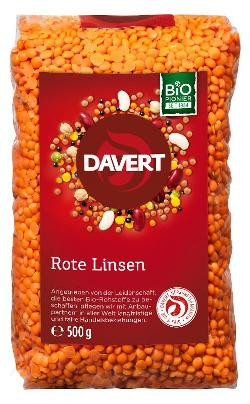 Produktfoto zu Linsen, rot  500g