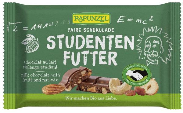 Produktfoto zu Rapunzel Schokolade Studentenfutter 100 g