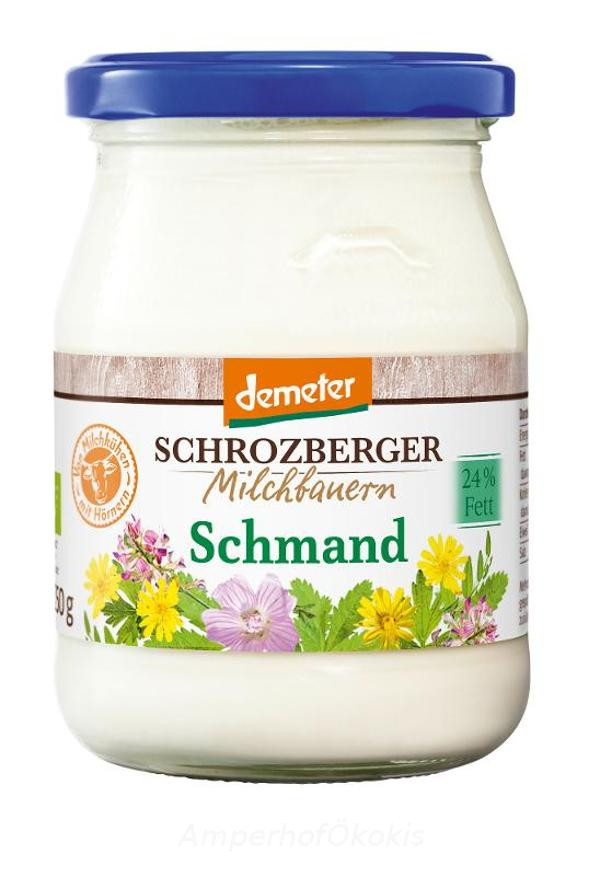 Produktfoto zu Schmand 24% 250g Glas