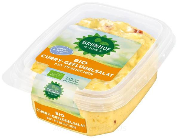 Produktfoto zu Curry-Geflügelsalat 125g