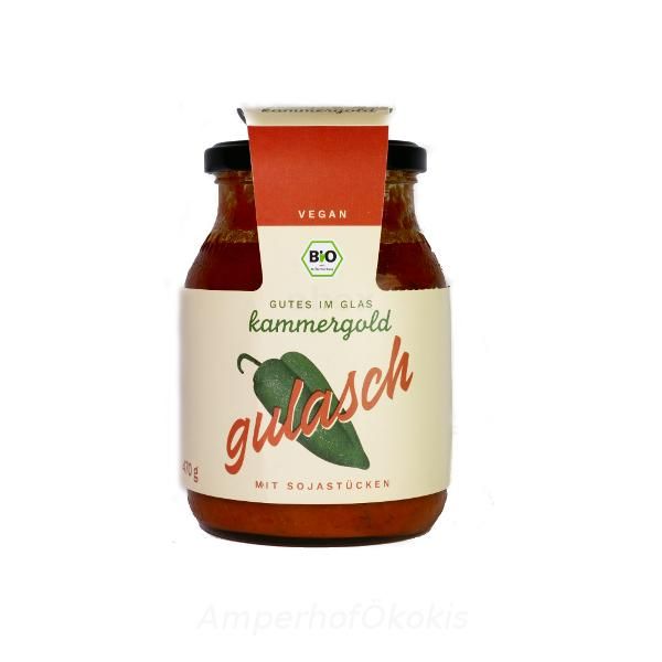 Produktfoto zu Gulaschsuppe vegan 470 g im Pfandglas